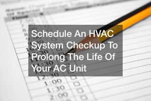 HVAC System Checkup